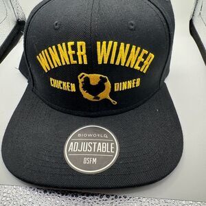 Bioworld Black Cap with Bold Design